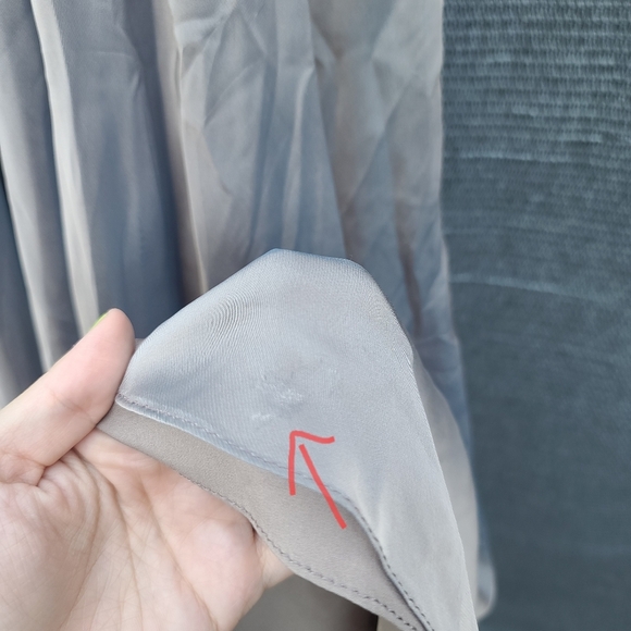 La Femme | Lace & Satin A-Line Gown In Cocoa Size 6 NWT Flawed - Picture 13 of 16